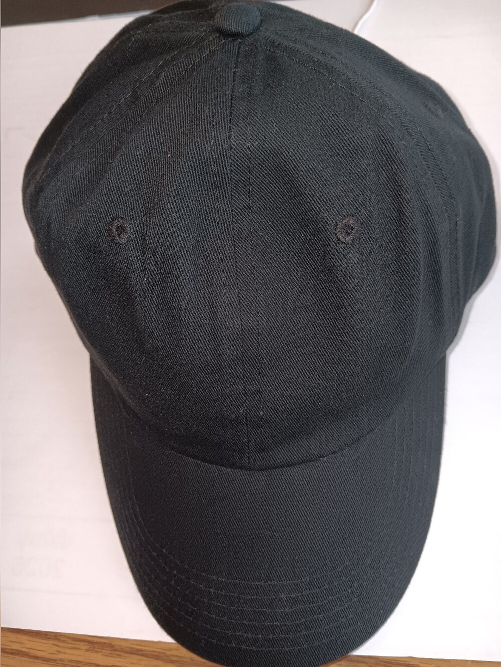 Black Baseball Cap New